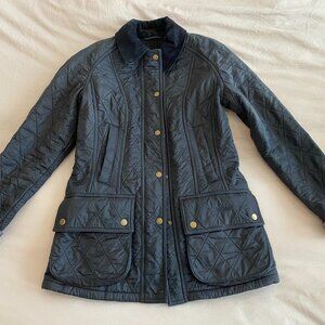 Barbour Black Beadnell Polarquilt Jacket